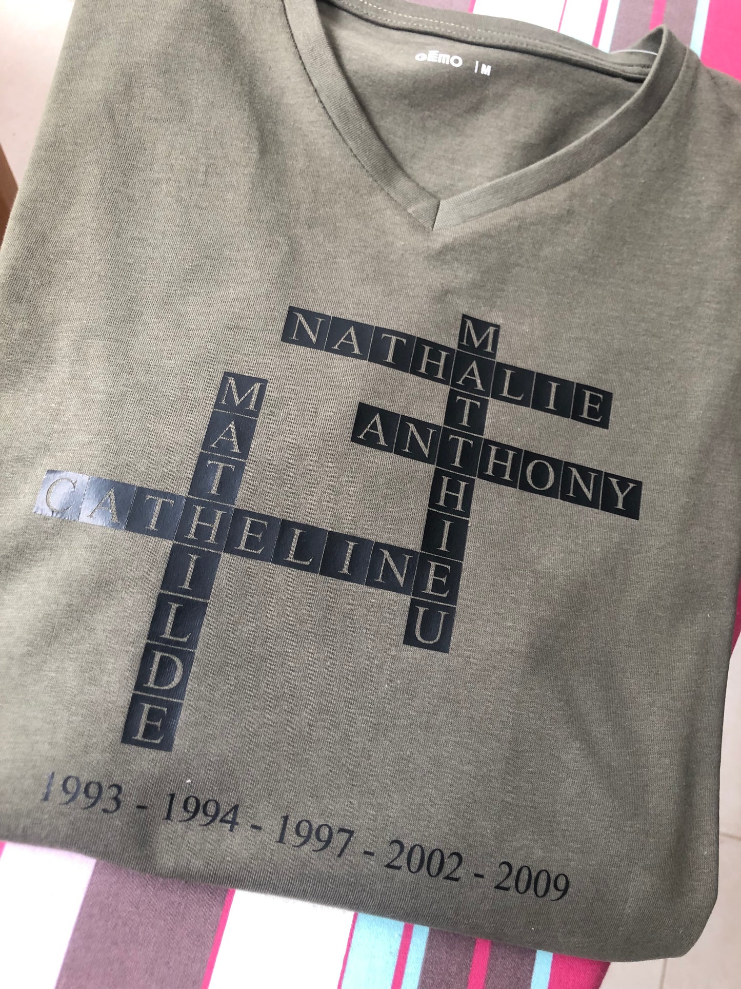 Tee-shirt personnalisé