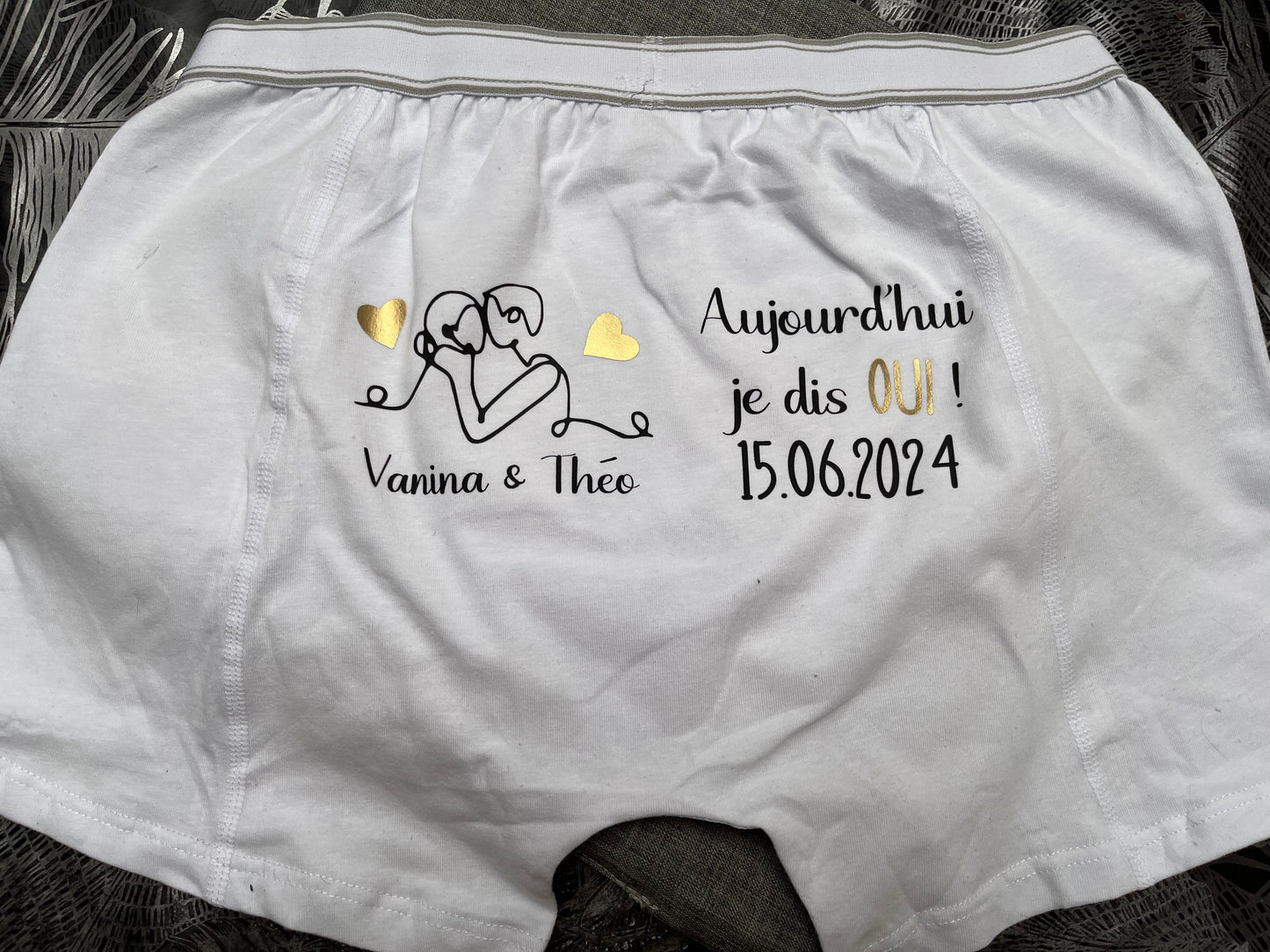 Caleçon personnalisé