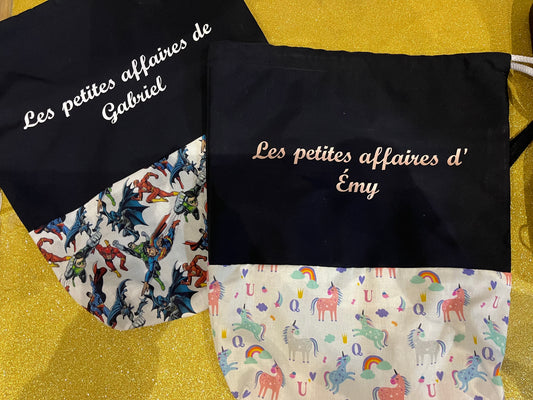 Petit pochon personnalisé