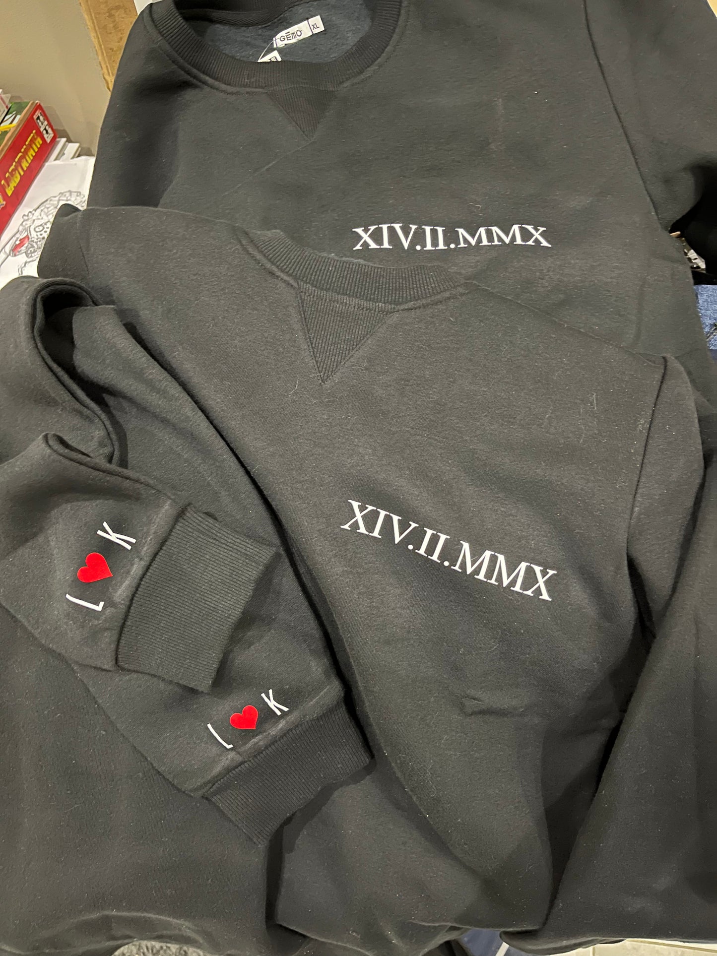 Duo de pull - couple avec date